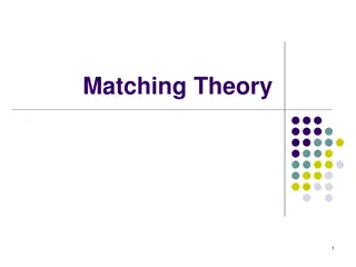 Matching Theory in Two-Sided Markets