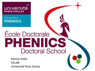 Overview of PHENIICS: A Hub for Particle Physics and Nuclear Astrophysics at Université Paris-Saclay