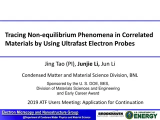 Exploring Non-equilibrium Phenomena in Correlated Materials with Ultrafast Electron Probes