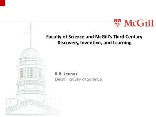 McGill's Faculty of Science: A Legacy of Discovery and Innovation