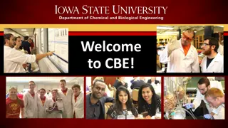 Exploring the Department of Chemical and Biological Engineering at CBE