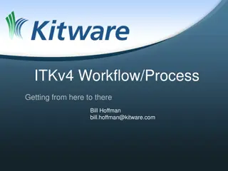 ITKv4 Workflow Processes and Development at Kitware