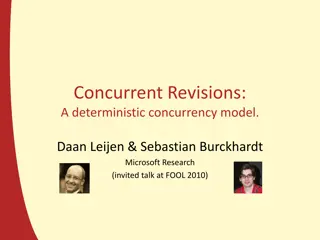 Concurrent Revisions: A Deterministic Concurrency Model