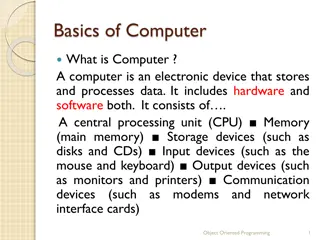 Basics of Computer Systems