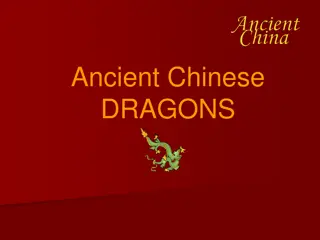 Mythical Dragons in Ancient Chinese Culture