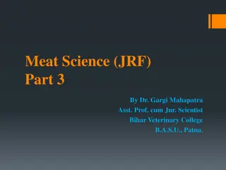 Utilization of Glands and Biochemicals in Meat Science Research