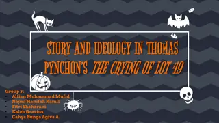 Analysis of Ideology in Thomas Pynchon's 