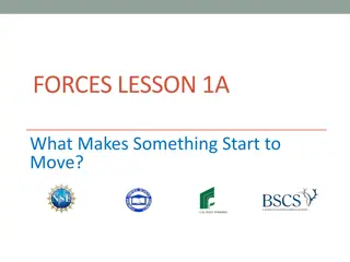 Exploring Forces: What Makes Things Start Moving?