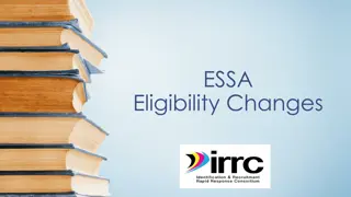 Changes in ESSA Eligibility for Migratory Children