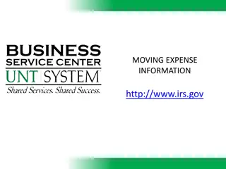 Moving Expense Information and Eligibility Guidelines