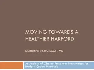 Analysis of Obesity Prevention Interventions in Harford County, Maryland