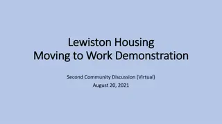 Lewiston Housing Moving to Work Program Overview