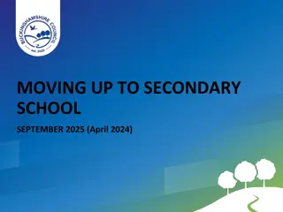 Guide to Applying for Secondary School Places in Buckinghamshire