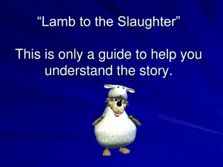 Exploring Roald Dahl's Dark Tale: Lamb to the Slaughter