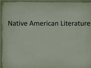 Indigenous Narratives of North America