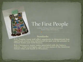 The History of the First People in Wisconsin