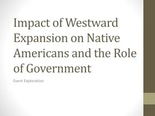 Impact of Westward Expansion on Native Americans: Government's Role & Effect