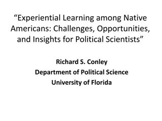 Challenges and Opportunities of Experiential Learning Among Native Americans