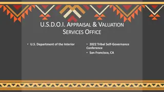 Comprehensive Overview of U.S. Department of the Interior's Appraisal and Valuation Services