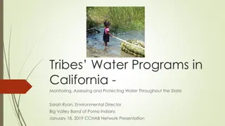 Tribal Water Programs in California: Monitoring and Protection