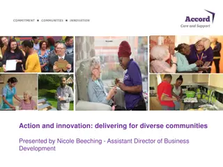 Action and Innovation: Delivering for Diverse Communities by Nicole Beeching