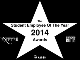 Student Employee of the Year 2014 Awards by NASES