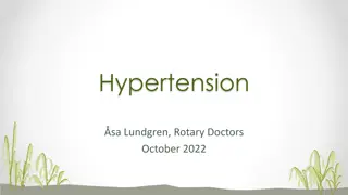 Hypertension: Causes, Symptoms, and Management