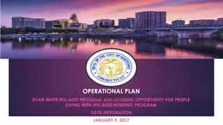 Ryan White HIV/AIDS Program Data Integration Plan