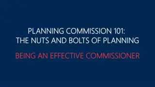 Key Tips for Effective Planning Commission Participation