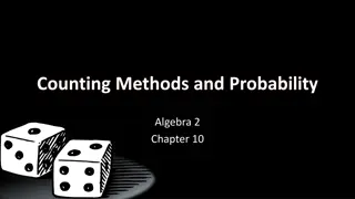 Algebra 2 Chapter 10: Counting Principles and Permutations