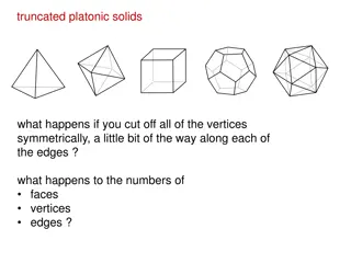 Exploring Truncated Platonic Solids and Polyhedra Patterns