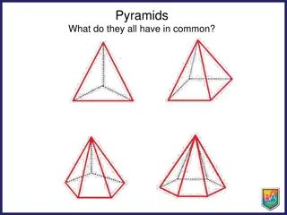 Pyramids and Prisms in Geometry