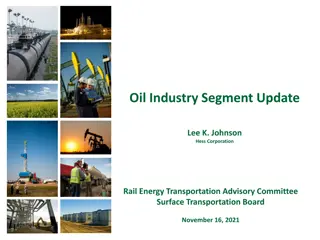 Oil Industry Segment Update and Production Trends Overview