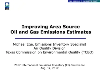 Enhancing Oil and Gas Emissions Estimates for Area Sources