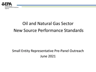 Oil and Natural Gas Sector New Source Performance Standards