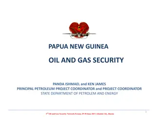 Papua New Guinea Oil and Gas Industry Overview