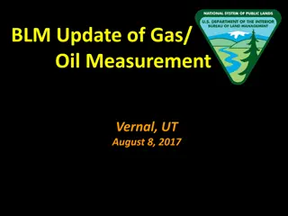 Update on Gas and Oil Measurement Rules in Vernal, UT