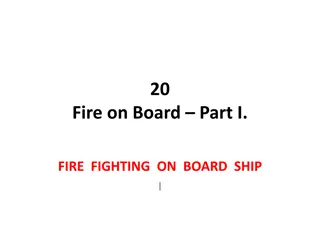 Fire Fighting on Board Ship: Prevention and Response Measures