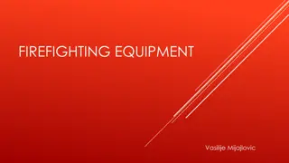 Essential Firefighting Equipment on Ships