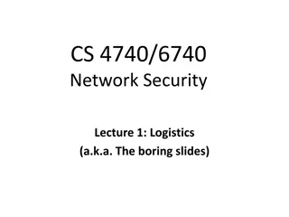 Introduction to Network Security Course