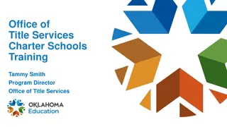 Office of Title Services & Federal Programs: Supporting Education Equity