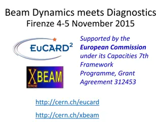 International Workshop on Beam Dynamics Meets Diagnostics, Firenze 2015