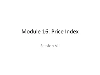 Price Index Session VII - Designing Price Data Collection System