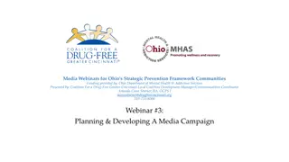 Media Campaign Planning for Ohio's Strategic Prevention Framework