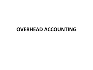 Overhead Costs in Accounting