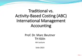 Activity-Based Costing (ABC) in International Management: Methods and Analysis