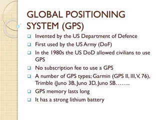 Global Positioning System (GPS) Technology