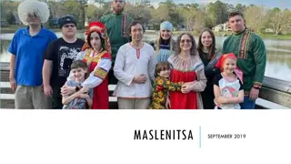 Celebrating Maslenitsa: A Blend of Pagan and Orthodox Traditions