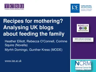 Unveiling Narratives of Mothering Through UK Blog Posts on Family Feeding