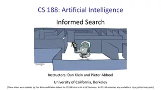 Informed and Uninformed Search Algorithms in Artificial Intelligence